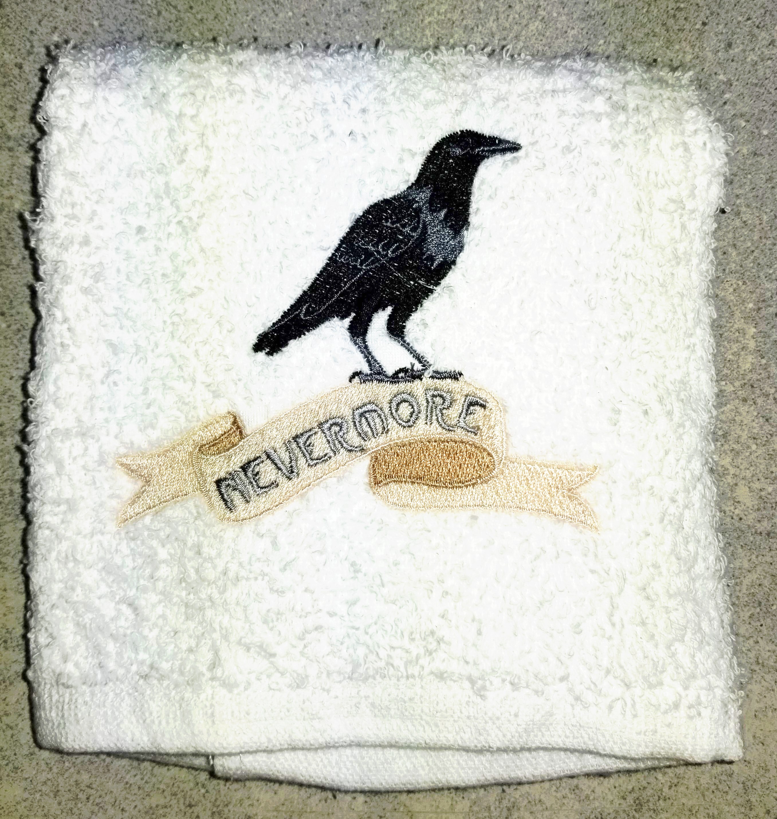 Nevermore towel